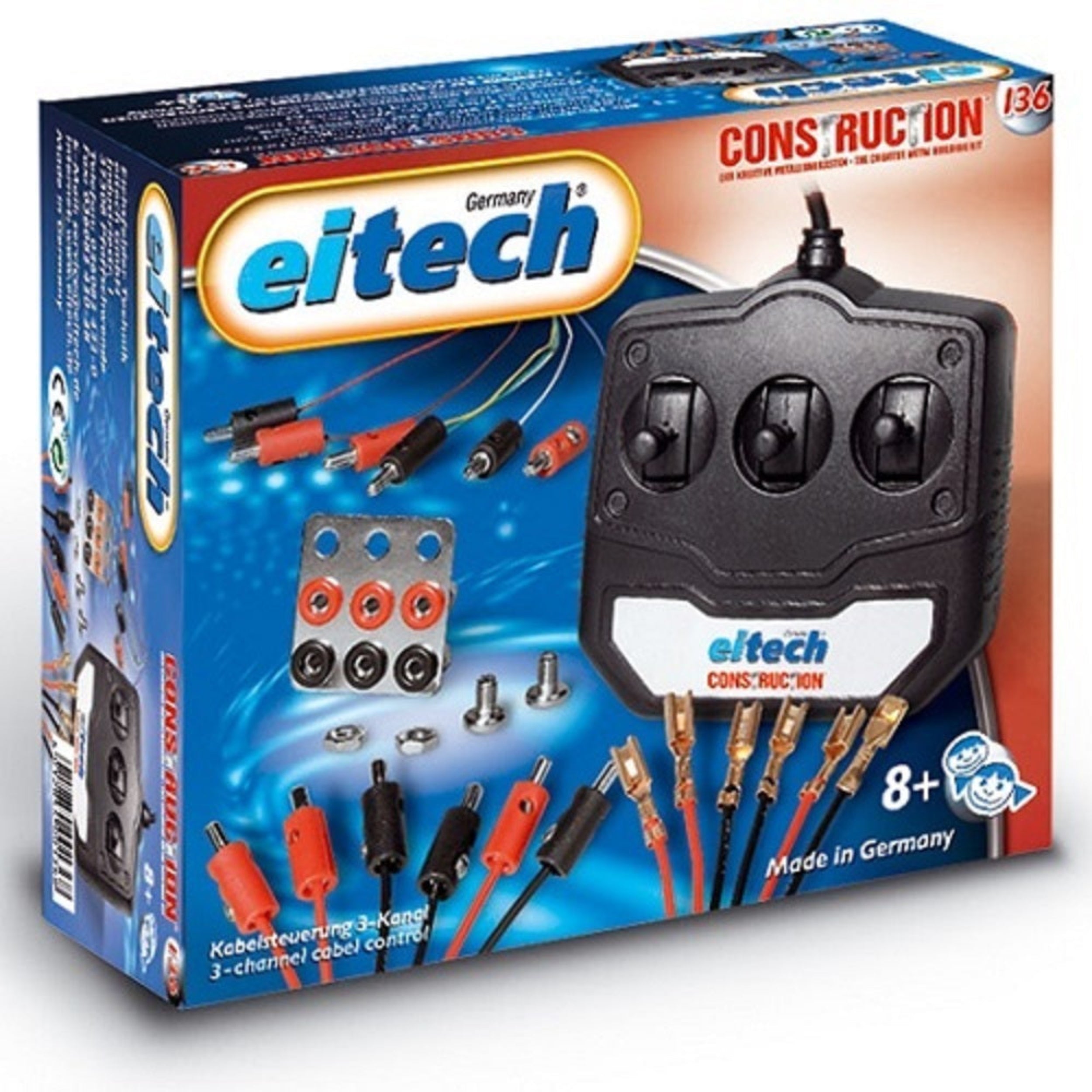 Remote Control Eitech APPYTOYS | Eitech C136 3-Channel Cable Control Set